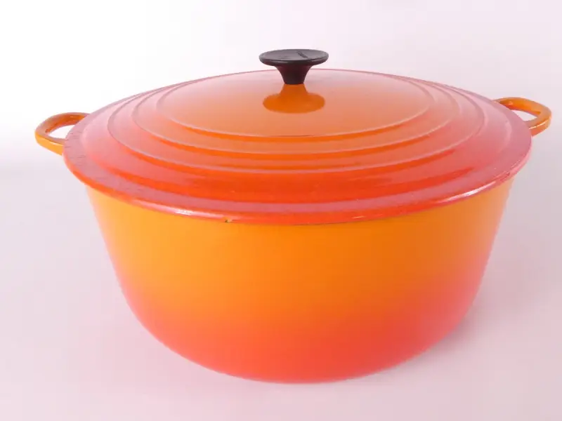 Le Creuset geëmailleerde gietijzeren pan - nr. 34 - 12,4 liter – kavel bij De Kringwinkel, Heverlee
