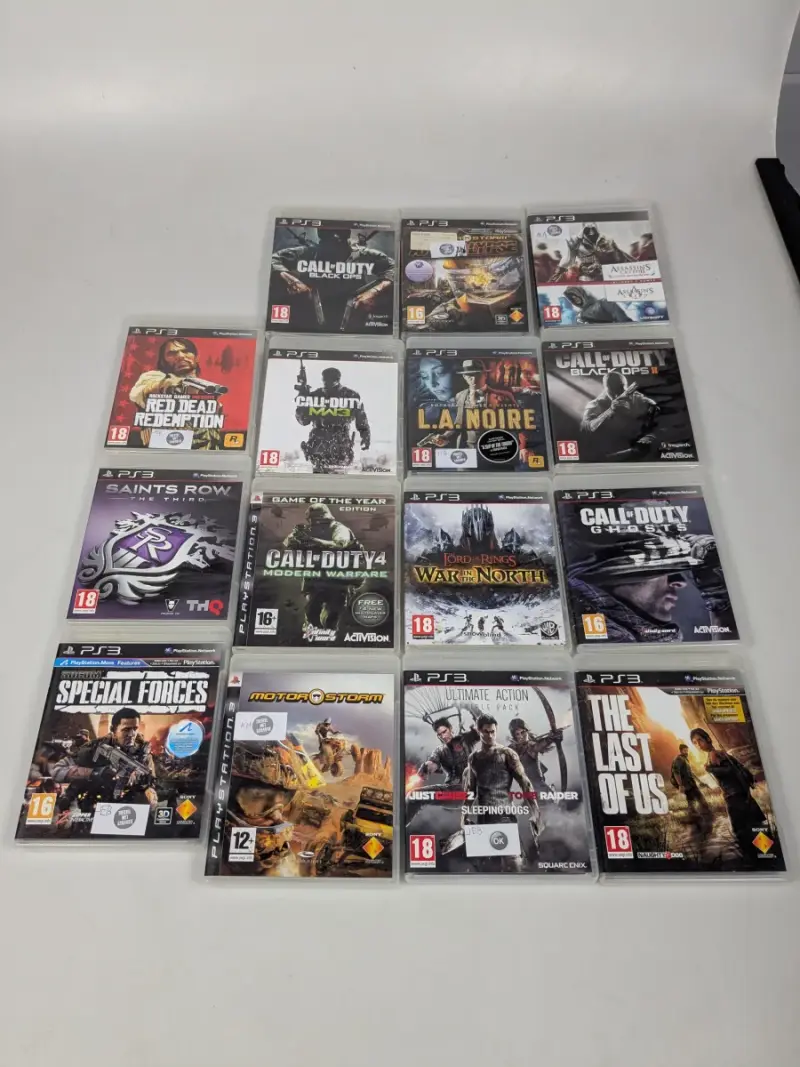 PlayStation 3 Spelcollectie – 15 spellen – kavel bij De Kringwinkel, Sint-Niklaas