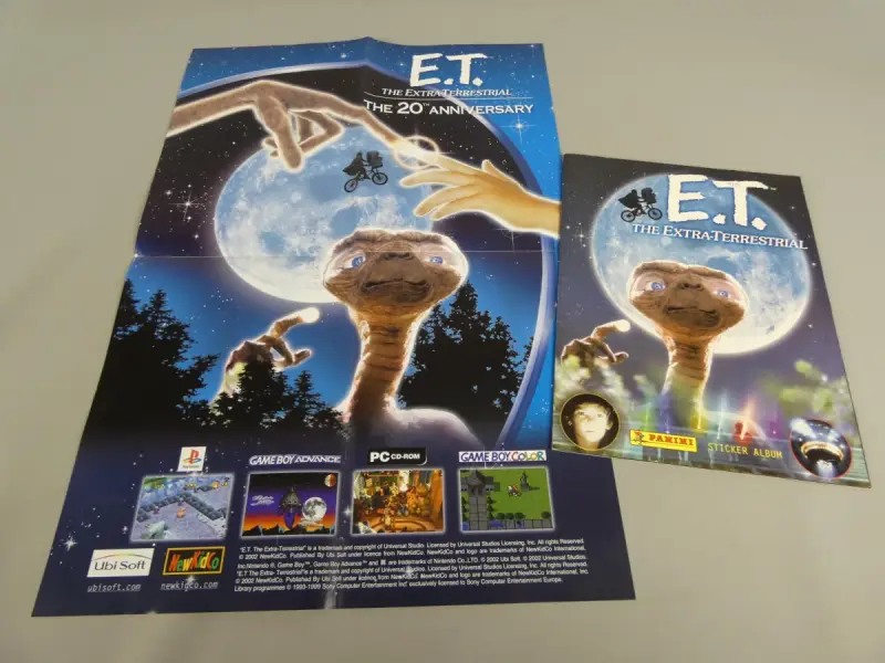 Stickerboek E.T – kavel bij De Kringwinkel, Diest