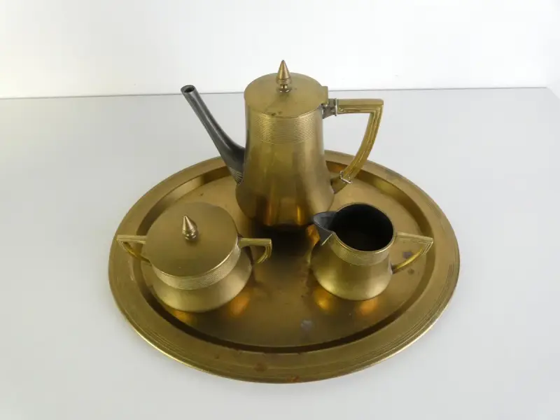 Vintage WMF koffie-/theeservies – kavel bij De Kringwinkel, Heverlee