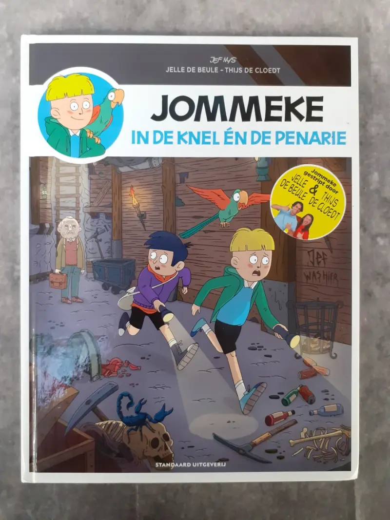 Strips: Jommeke in de knel én de penarie – kavel bij De Kringwinkel, Gent