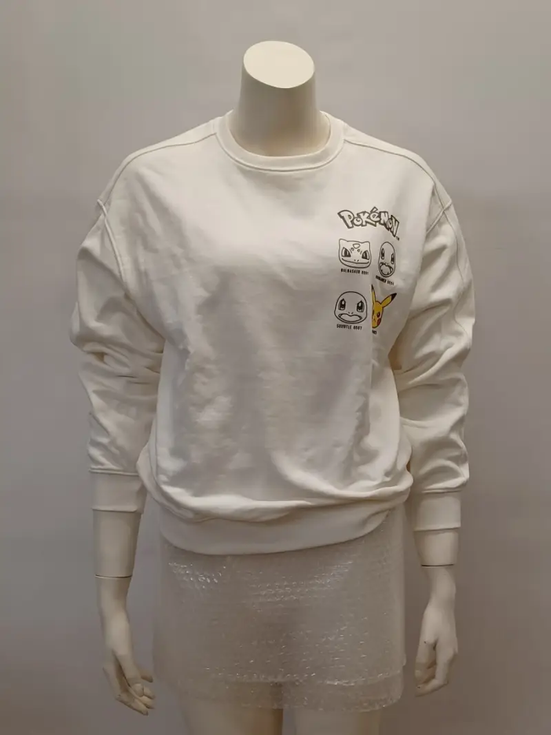 Mango kids off-white Pokémon sweater – kavel bij De Kringwinkel, Gent