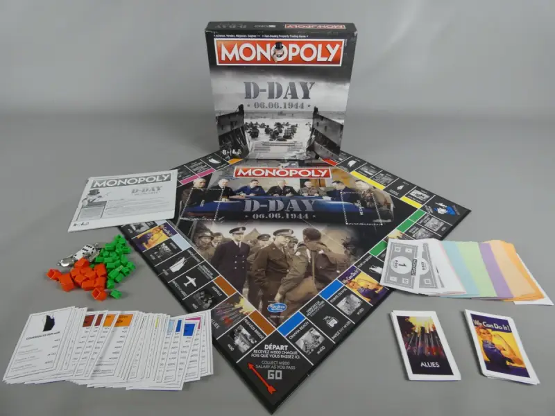 Monopoly D-day – kavel bij De Kringwinkel, Diest
