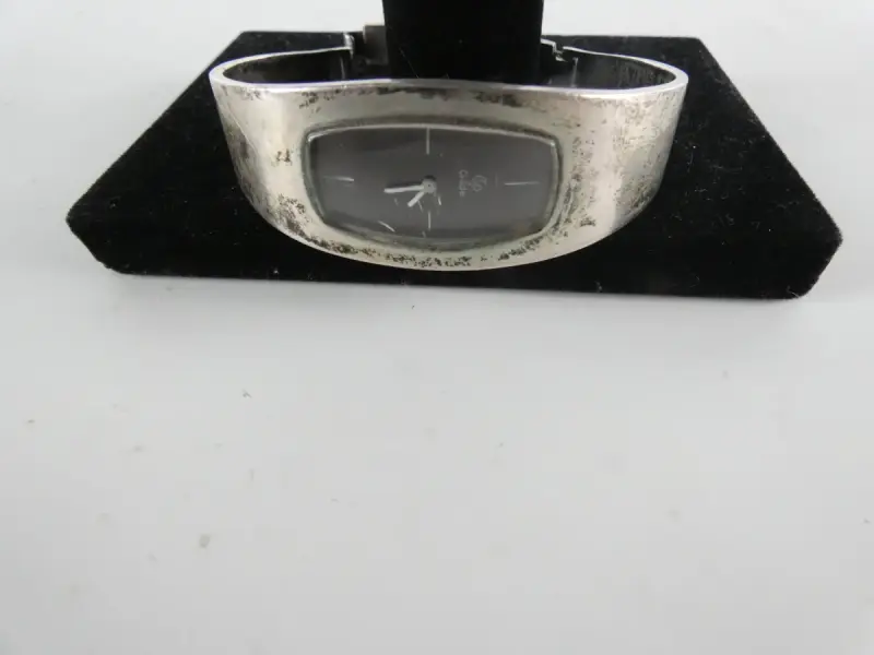 Gilde vintage 800 zilveren dameshorloge - armbandmodel - 44 g – kavel bij De Kringwinkel, Heverlee