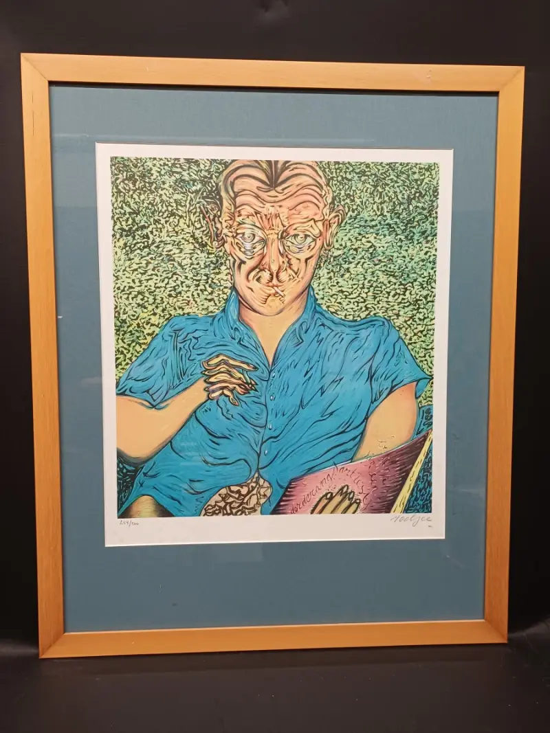 Originele kleurenlitho Pjeroo Roobjee – kavel bij De Kringwinkel, Ninove