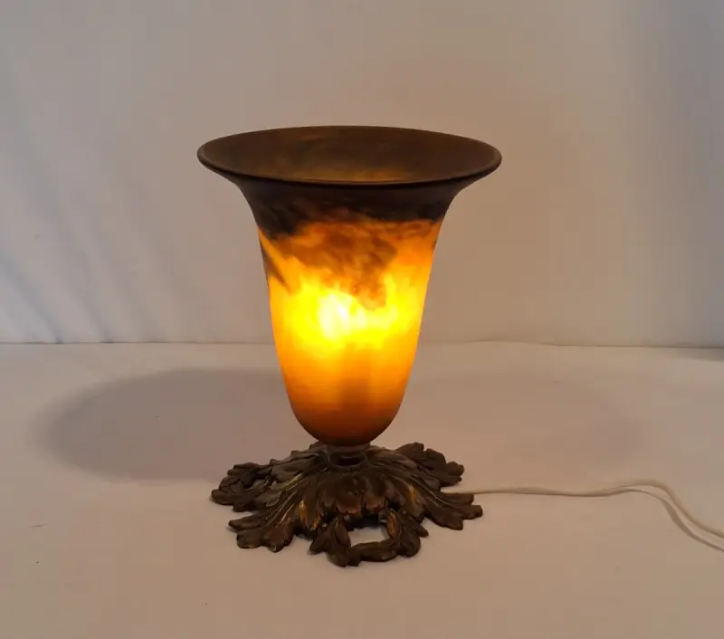 Art Nouveau Tafellamp – kavel bij De Kringwinkel, Oudenaarde