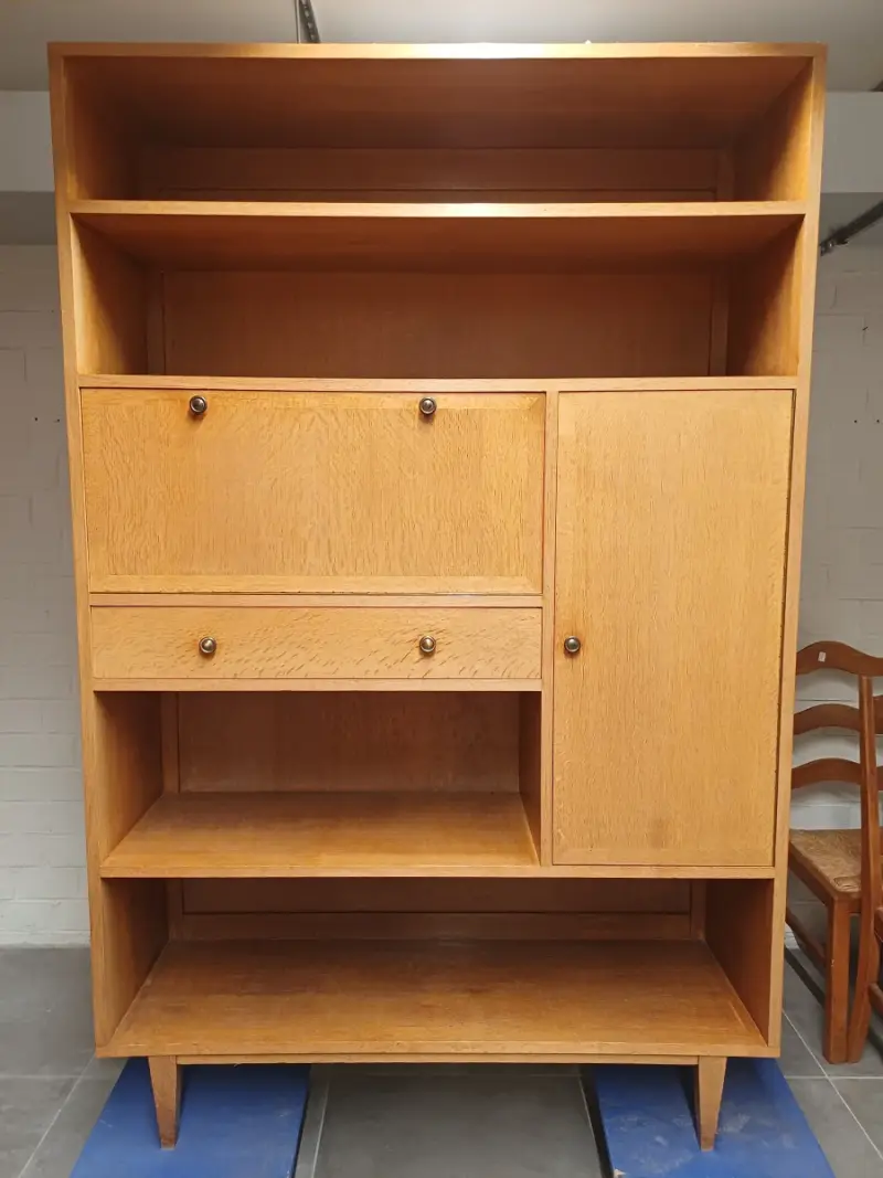 Authentieke vintage IKEA MTP wandkast – kavel bij De Kringwinkel, Geraardsbergen