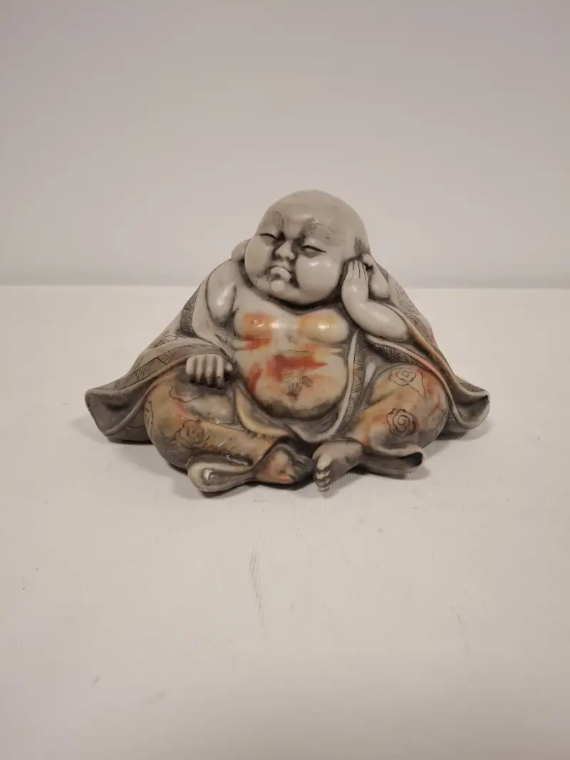 bouddha beeld – kavel bij De Kringwinkel, Ronse