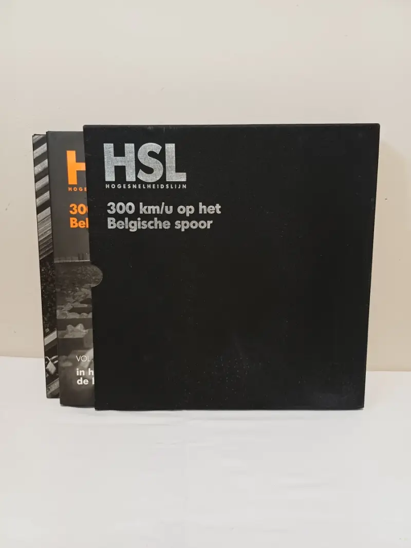 Luxe Boekencassette: HSL - 300 km/u op het Belgische spoor – kavel bij De Kringwinkel, Geraardsbergen