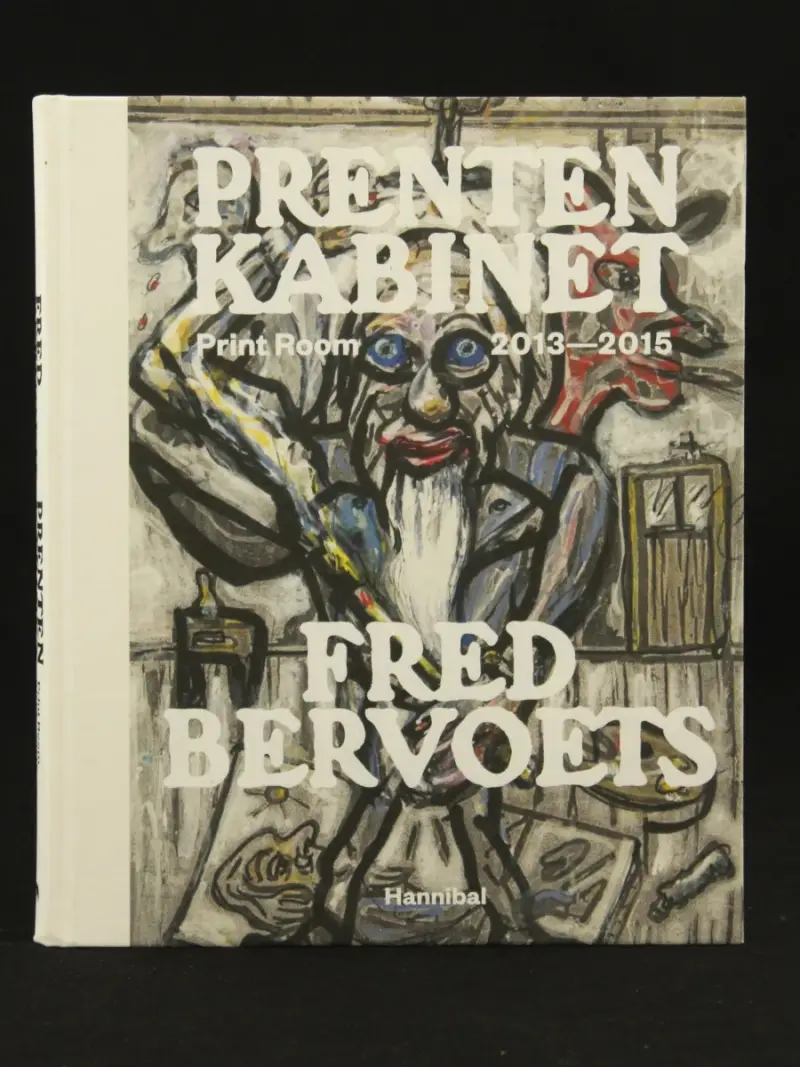 Prentenkabinet Fred Bervoets 2013-2015 kunstboek – kavel bij De Kringwinkel, Antwerpen
