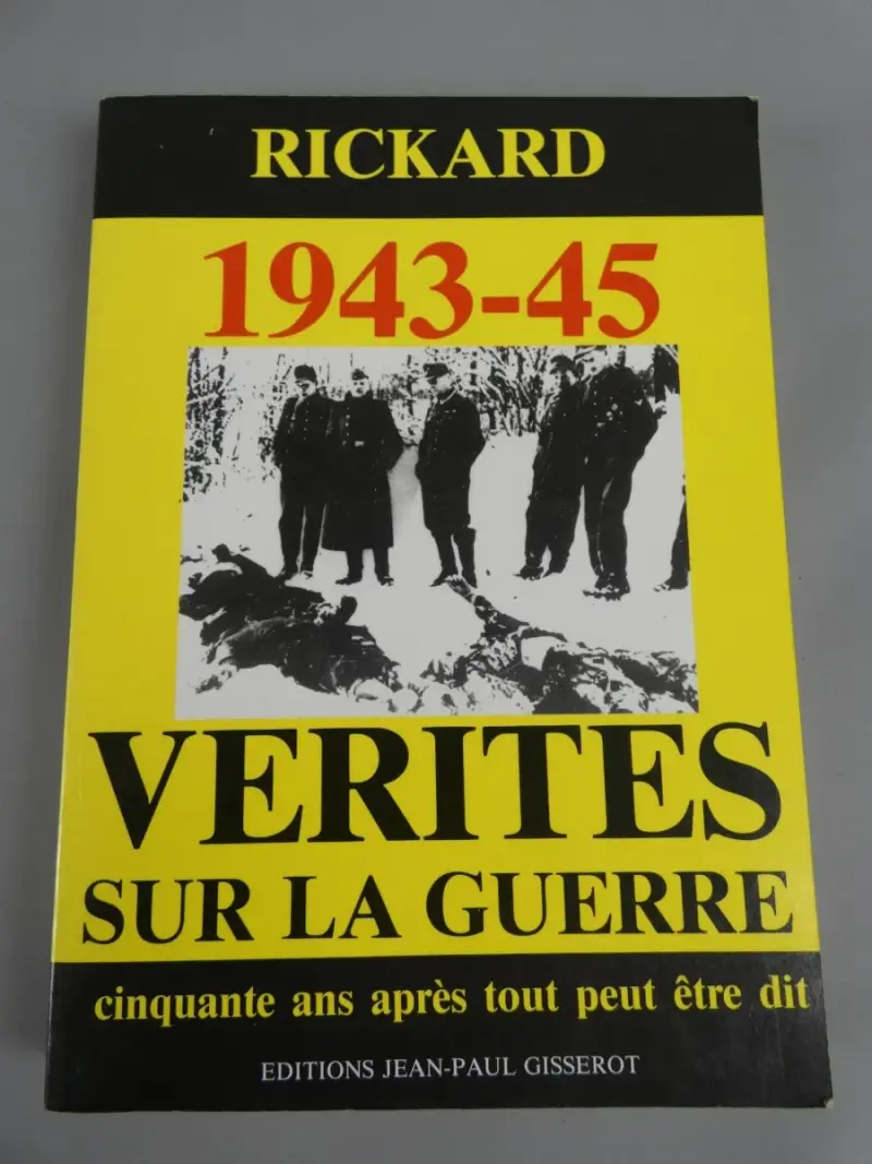 Frans boek verites sur la guerre – kavel bij De Kringwinkel, Diest