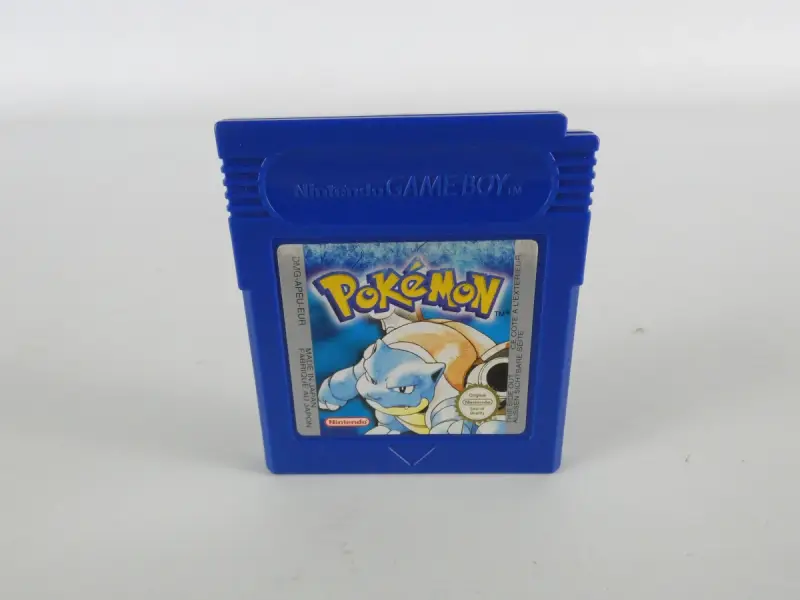 Nintendo Game Boy Pokémon Blue Version-spelcassette – kavel bij De Kringwinkel, Heverlee
