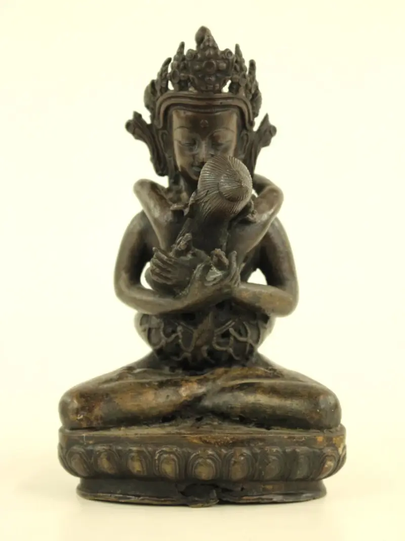 Bronzen Yab-Yum beeldje – kavel bij De Kringwinkel, Antwerpen
