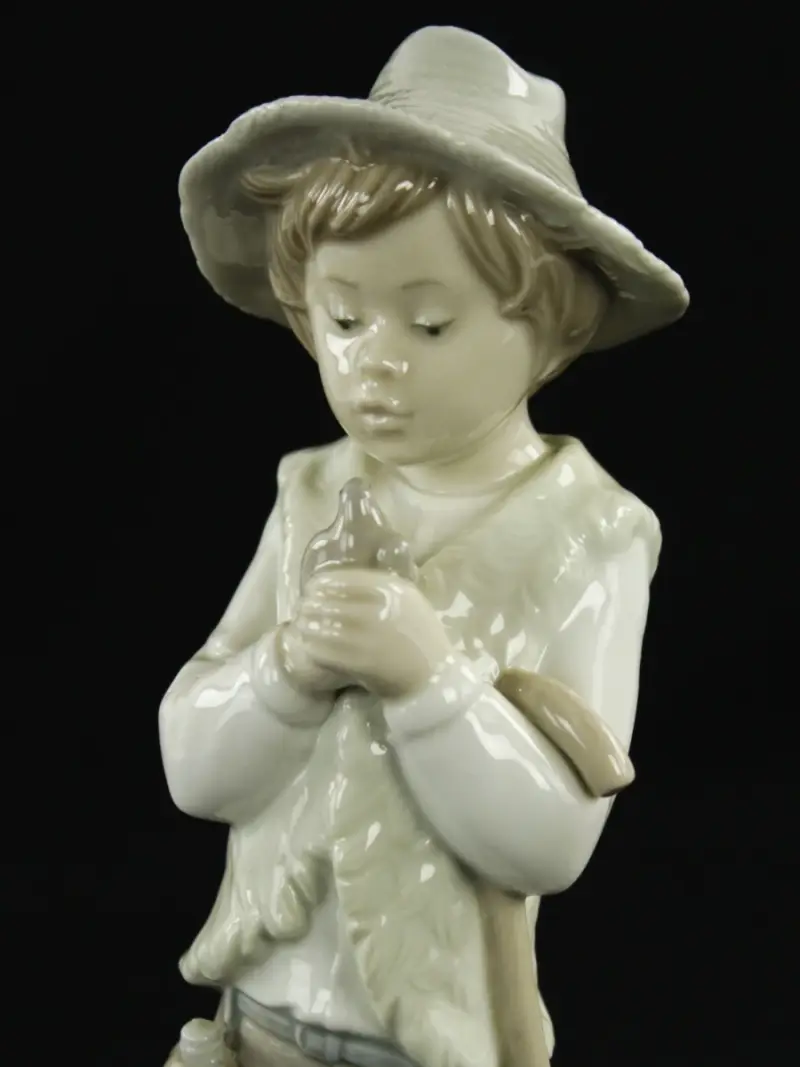 NAO by Lladró – Pastorcito con pájaro – José Roig – kavel bij De Kringwinkel, Antwerpen