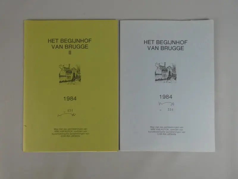 Het Begijnhof van Brugge - Wim Van Kuyck & Cor Ria Leeman – kavel bij De Kringwinkel, Diest