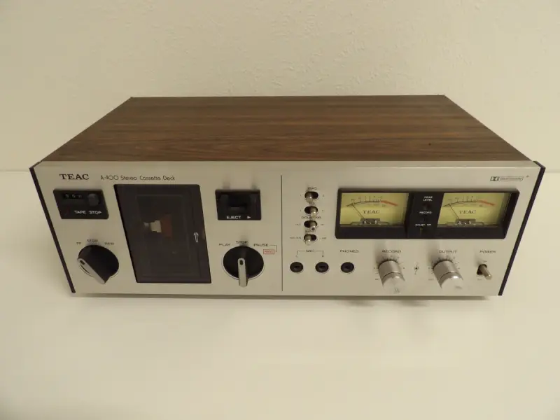TEAC A-400 Stereo Cassette Deck – kavel bij De Kringwinkel, Leopoldsburg