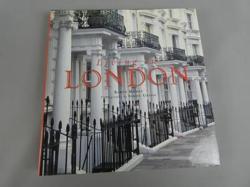 Boek Living in London – kavel bij De Kringwinkel, Diest