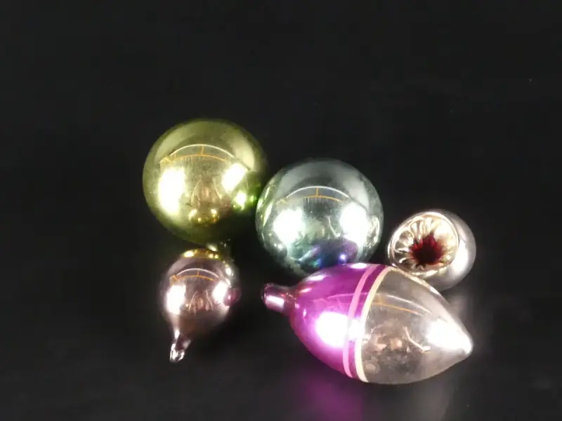 5 Bijzondere Ajeko Kerstballen – kavel bij De Kringwinkel, Heverlee