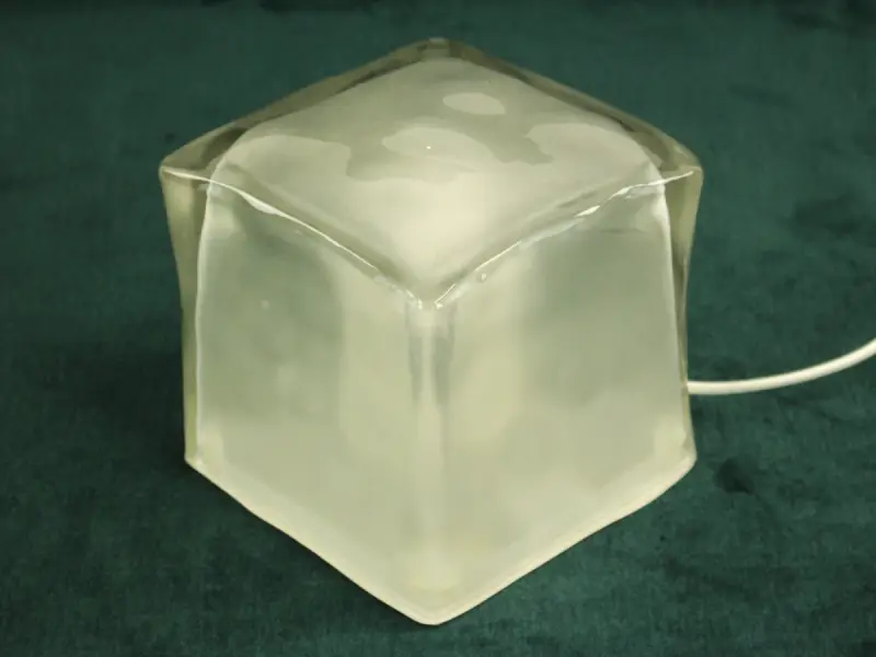 IKEA IVIken Ice cube vintage nacht of tafellampje – kavel bij De Kringwinkel, Antwerpen