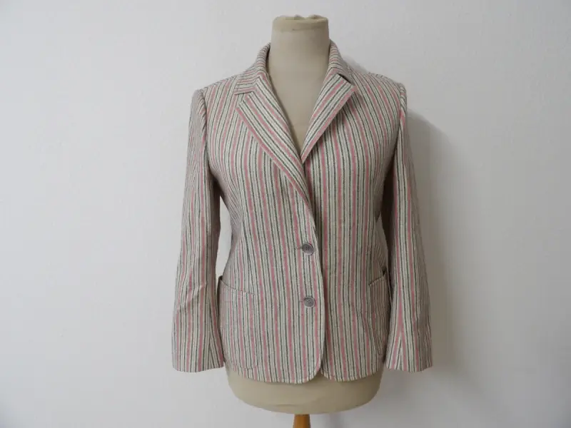 Vintage wollen damesblazer - Céline Paris – kavel bij De Kringwinkel, Leopoldsburg