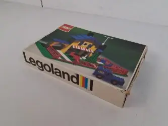 LEGO Legoland Set 361 (Tea Garden Cafe with Baker's Van) uit 1974 – kavel bij De Kringwinkel, Waardamme