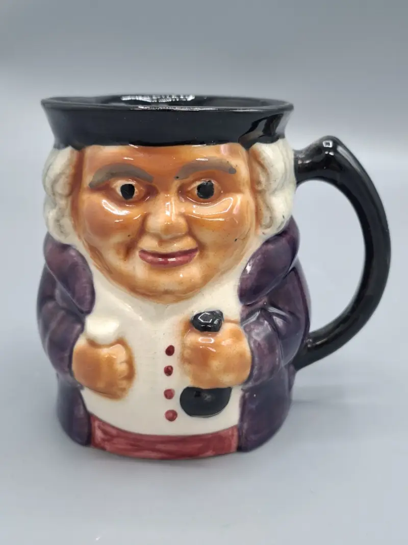 Vintage Shorter & Son Toby Jug "Coachman" – Handgeschilderd Staffordshire Aardewerk – Engeland – kavel bij De Kringwinkel, Waardamme