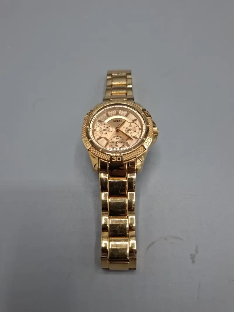 Stijlvol GUESS Ladies Mini Phantom Horloge – Volledig Roségoud (Model W0235L3) – kavel bij De Kringwinkel, Waardamme