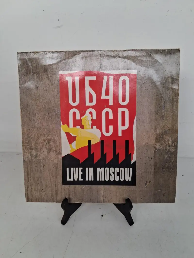 LP: UB40 :"live in Moscow" – kavel bij De Kringwinkel, Waardamme