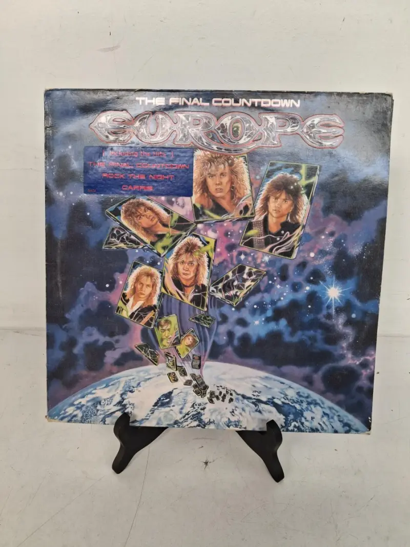 LP: Europe "the final countdown" – kavel bij De Kringwinkel, Waardamme