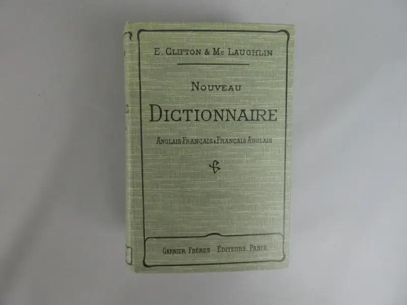 Frans-Engels Woordenboek (1906) – kavel bij De Kringwinkel, Diest