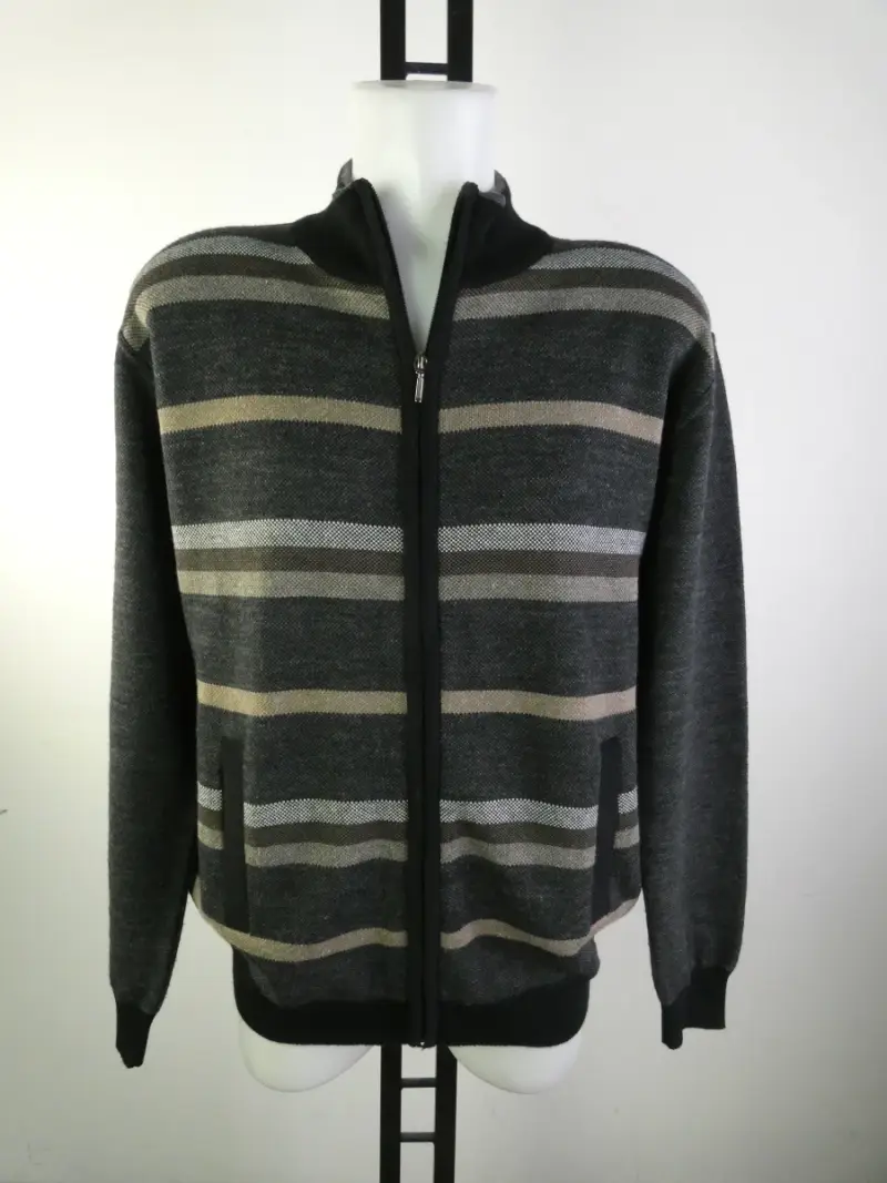 DAMART Gebreid vest met rits voor heren - Maat M – kavel bij De Kringwinkel, Heverlee