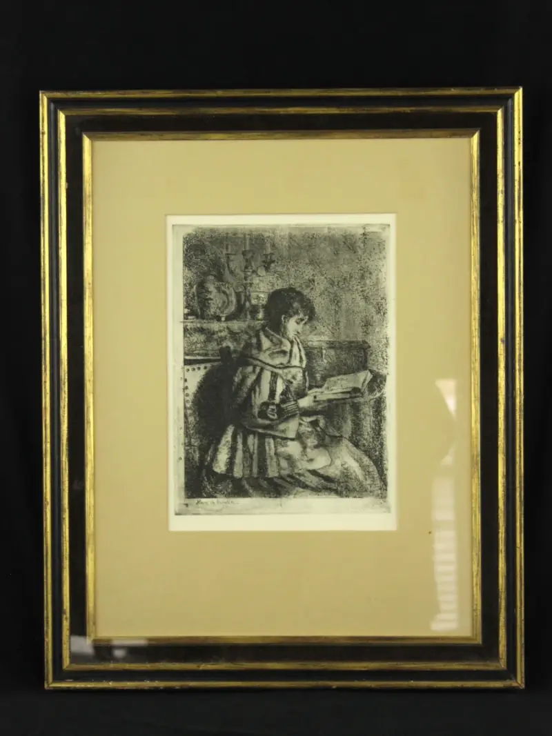 Henri De Braekeleer (1840–1888) – De Lezeres – kavel bij De Kringwinkel, Antwerpen