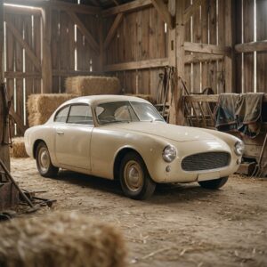 Klassieke auto in een schuur – veilingen van klassiekers en automobilia in de veilingkalender van Geveild.com